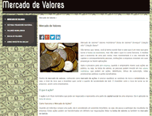 Tablet Screenshot of mercado-de-valores.info